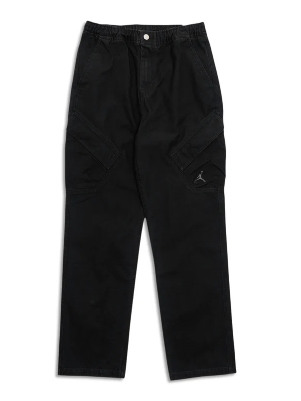 Jordan Black Cargo Pants with Subtle JumpMan logo FV7255-010 Men’s size M NEW
